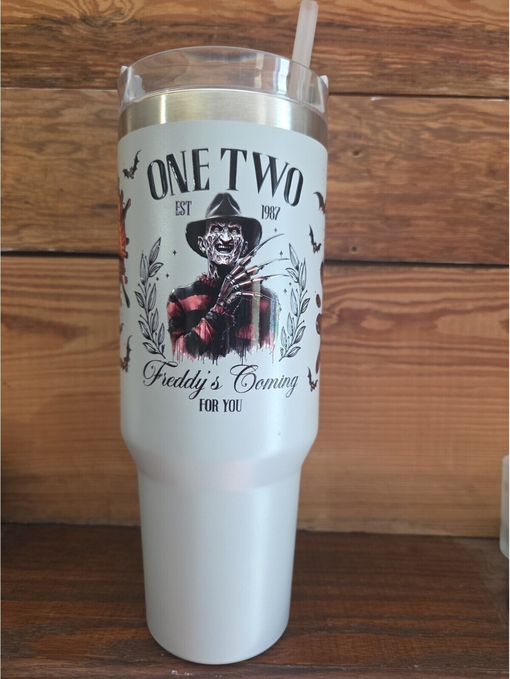 Freddy Krueger Nightmare On Elm Street 40 oz Tumbler New